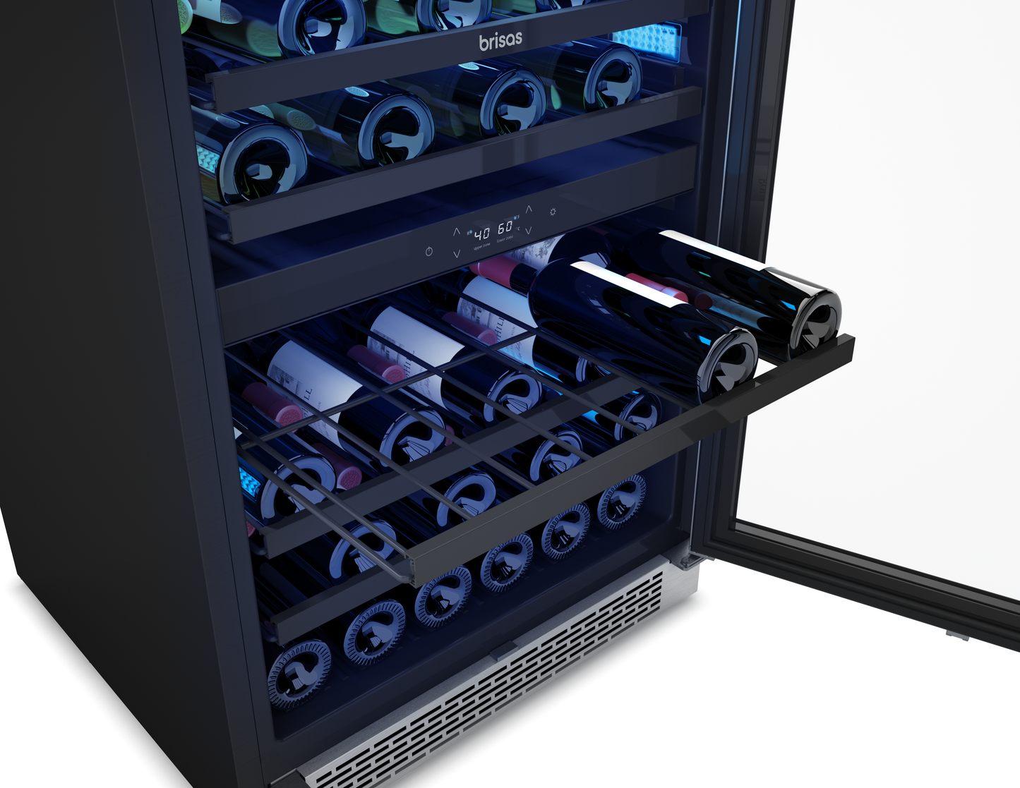 Wine Cooler 24", Reversible, Dual Zone