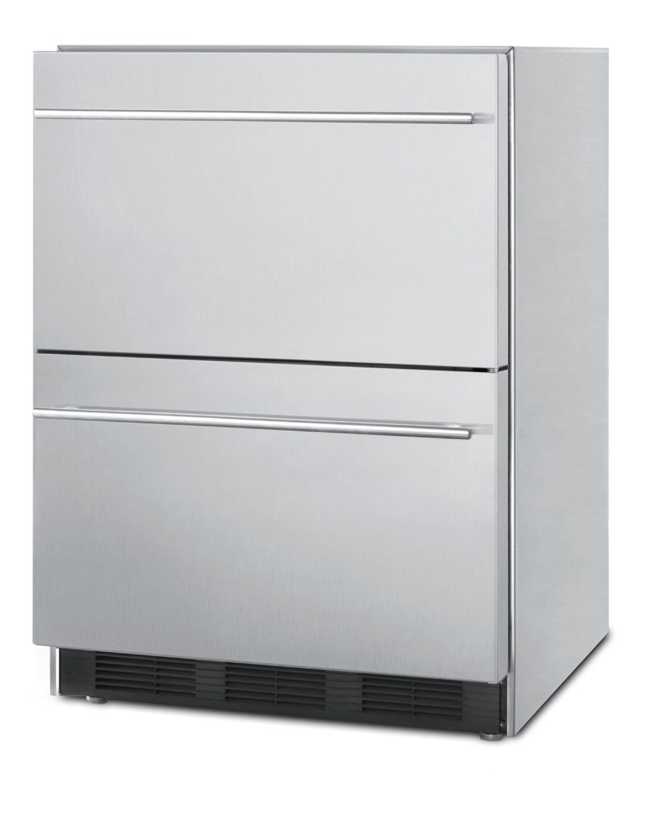 24" Wide 2-Drawer All-Refrigerator