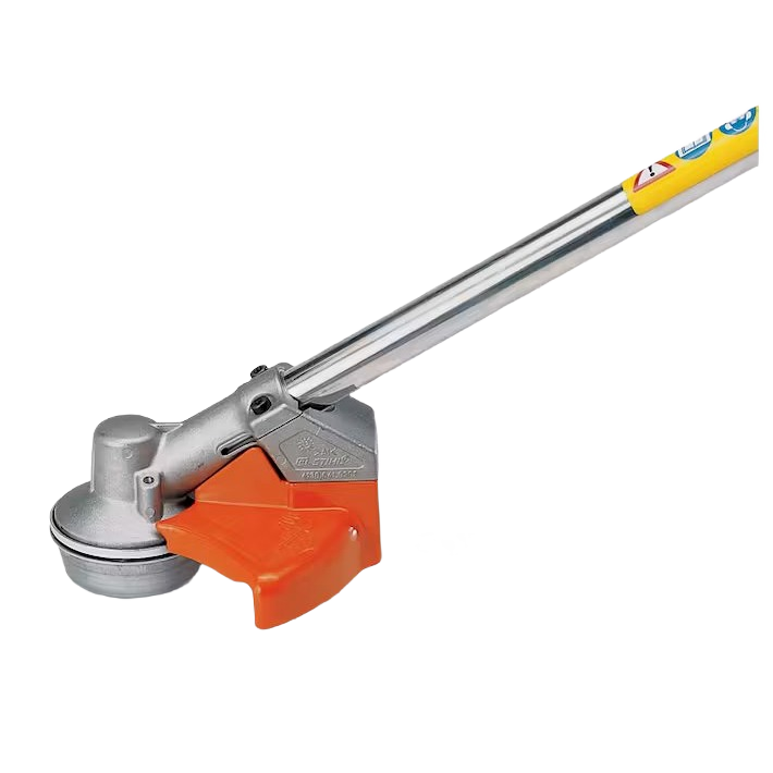 Metal and orange plastic STIHL limit stop deflector kit for safety and precision, part of STIHL parts at Hartville Hardware