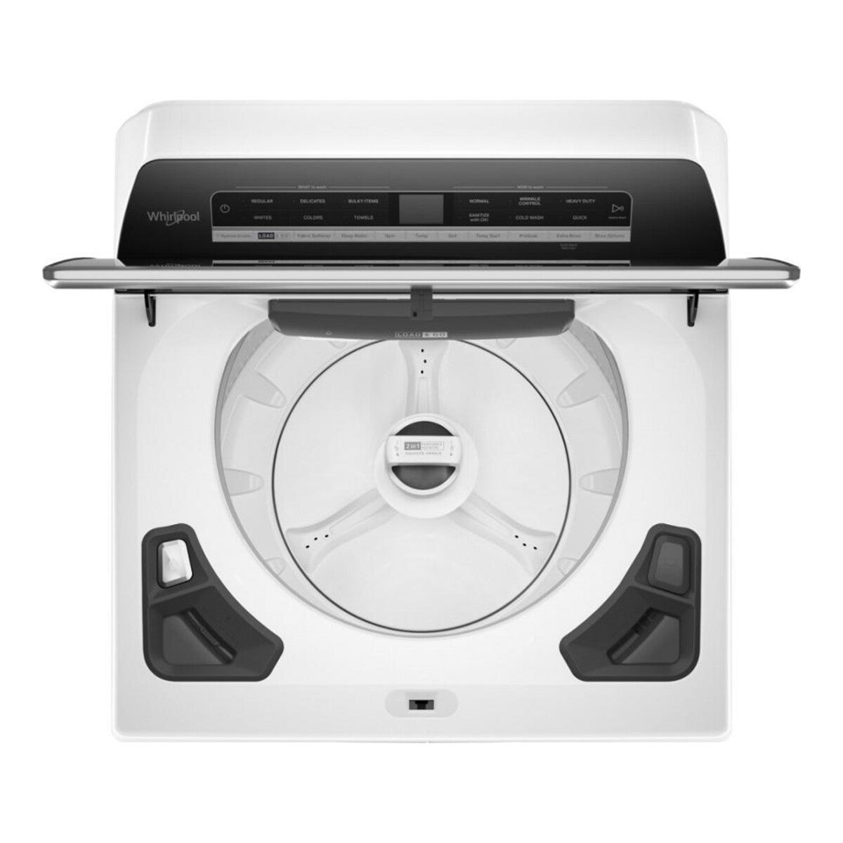 5.2 - 5.3 cu. ft. Top Load Washer with 2 in 1 Removable Agitator