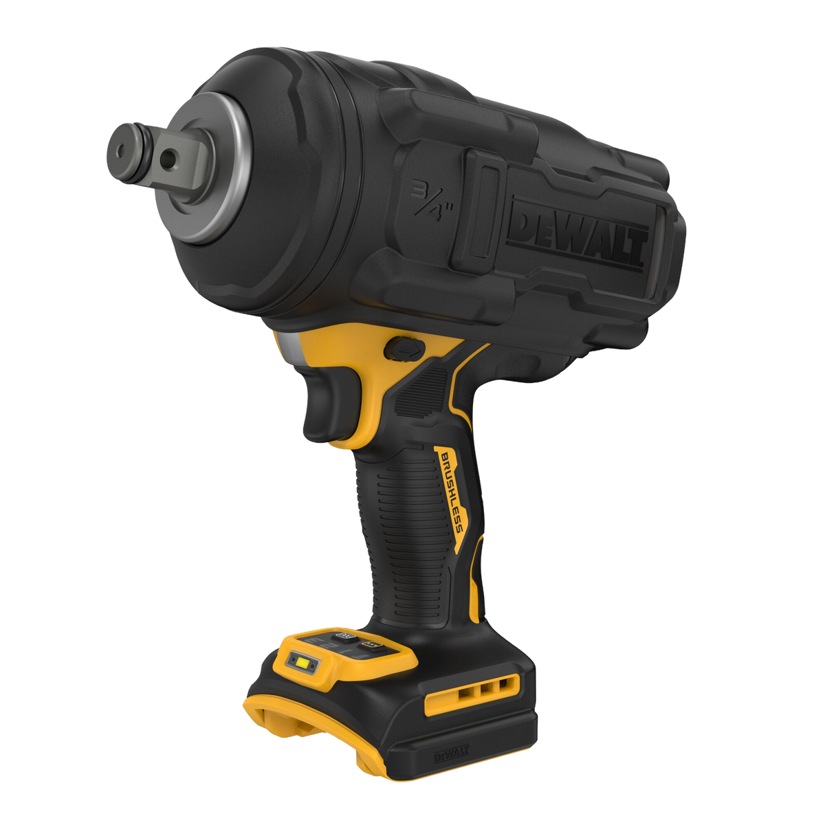 DEWALT 20V MAX* XR® Brushless Cordless 3/4" High Torque Impact Wrench w/Hog Ring Anvil (Tool Only)