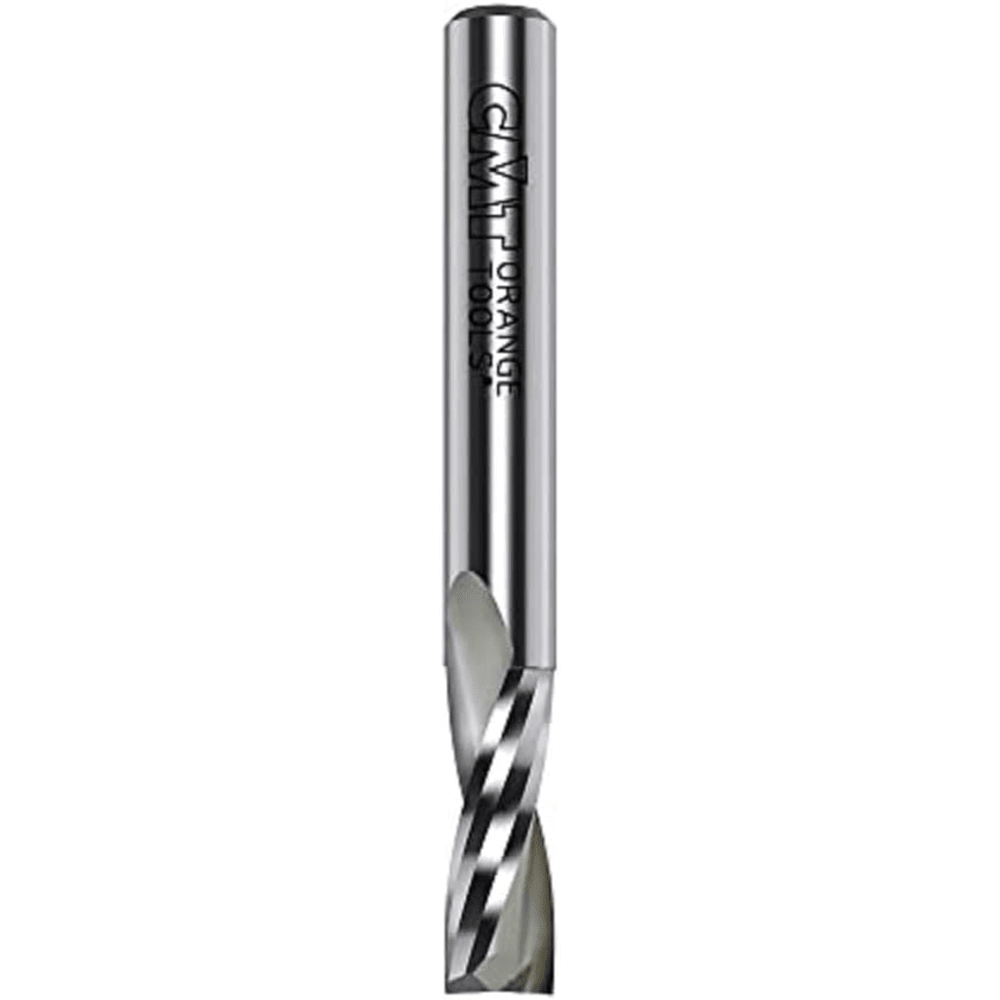 CMT Orange Tools D=1/4”X1”X2-1/2” Solid Carbide Upcut Spiral Bit