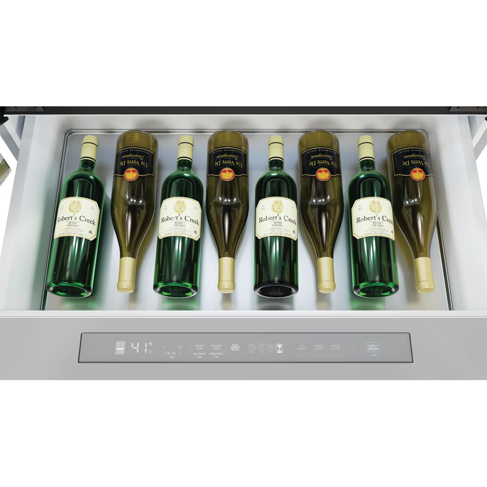 21.6 CF Counter-Depth 4-Door French Door, Dispenser