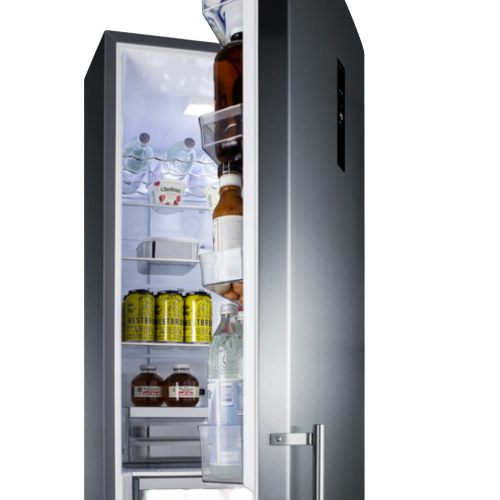 24" Wide Bottom Freezer Refrigerator
