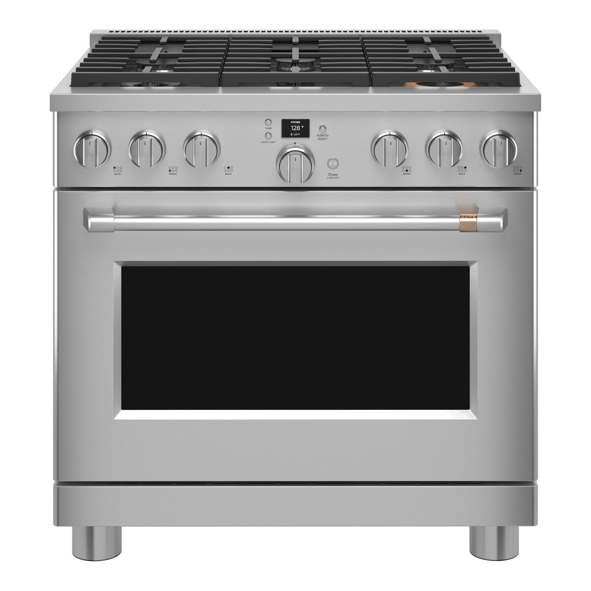 CAFÉ™ 36" Smart Dual-Fuel Commercial-Style Range with 6 Burners (Natural Gas)