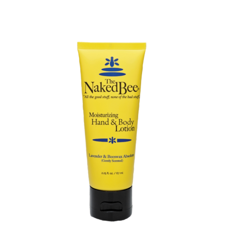 Yellow tube of moisturizing hand and body lotion with lavender and beeswax scent in Health & Beauty and Skin Care collections