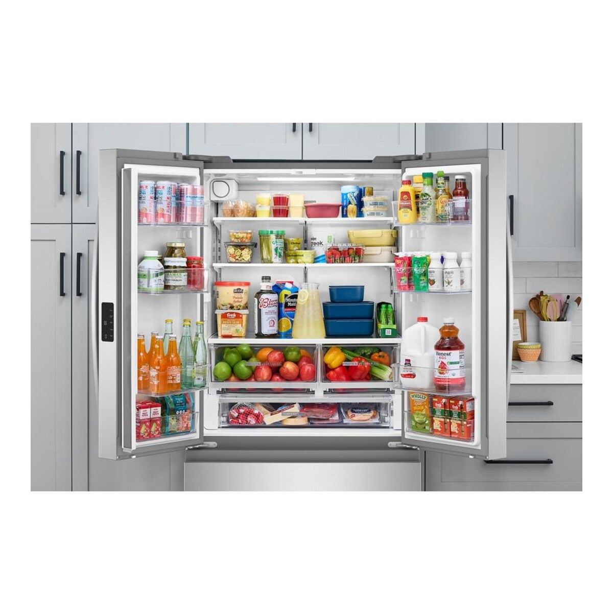 36-inch Wide True Counter Depth 3-Door French Door Refrigerator - 24 cu. ft.
