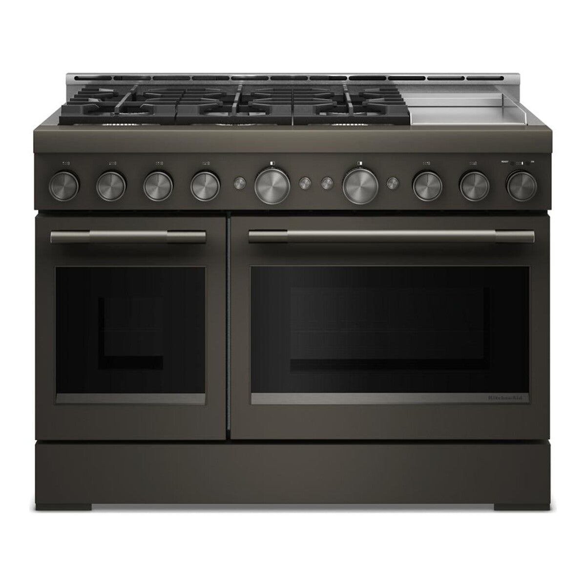 KitchenAid® 48-Inch 6 Burner Commercial-Style Gas Range with Griddle