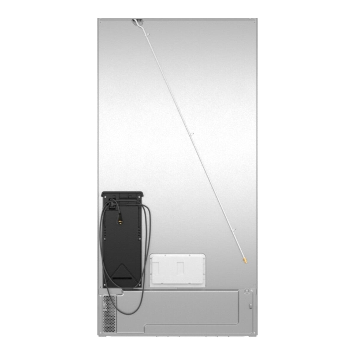 800 Series, French Door Bottom Mount Refrigerator, 36_IN, Brushed steel