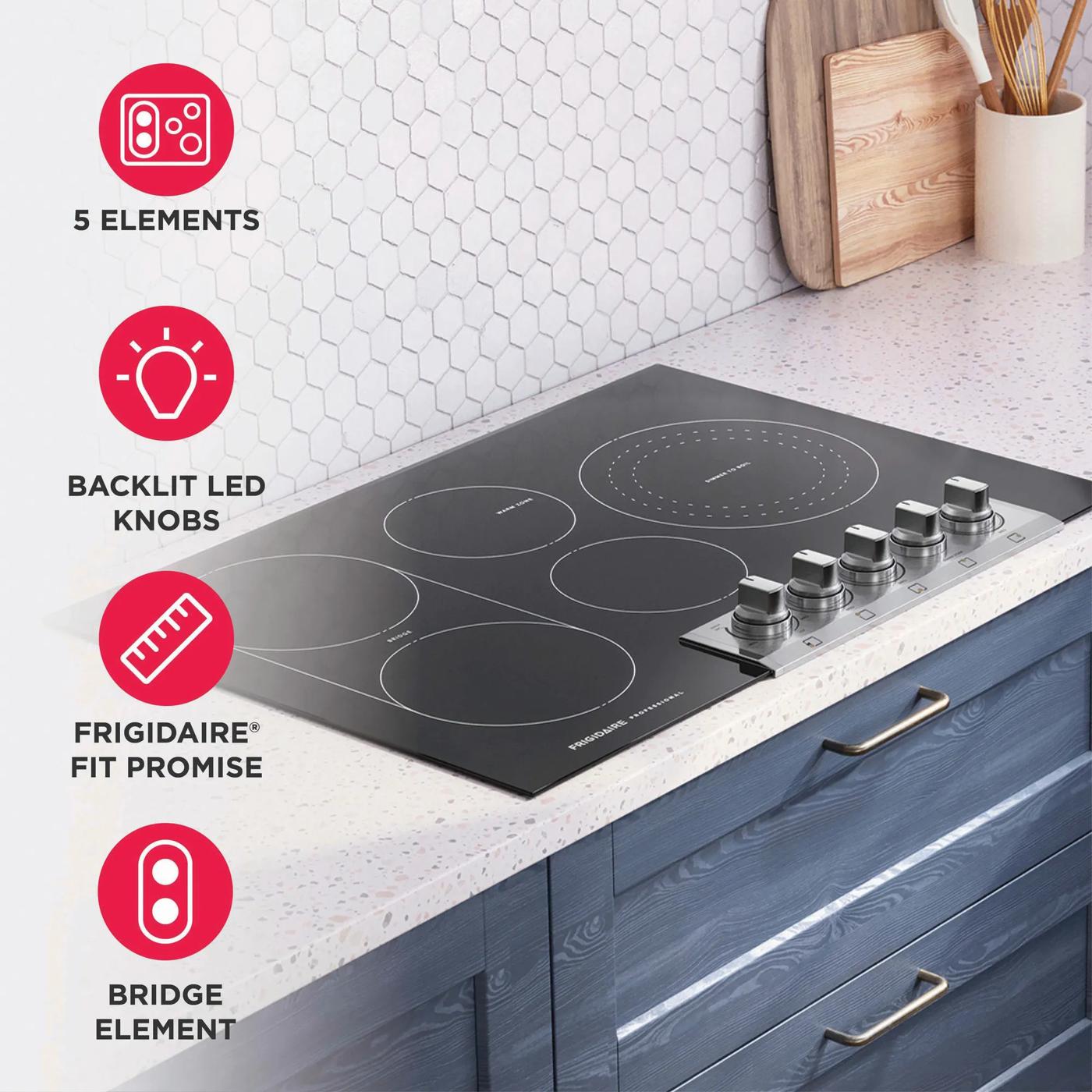 30" Electric Cooktop