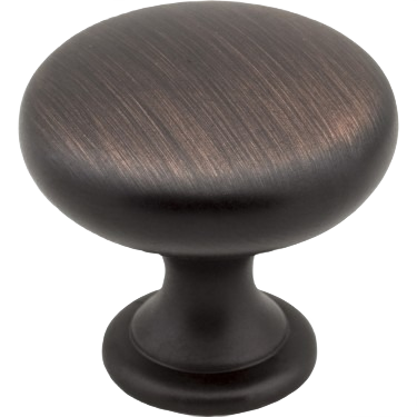 Brushed oil rubbed bronze cabinet knob for furniture hardware and home improvement under $50 collections
