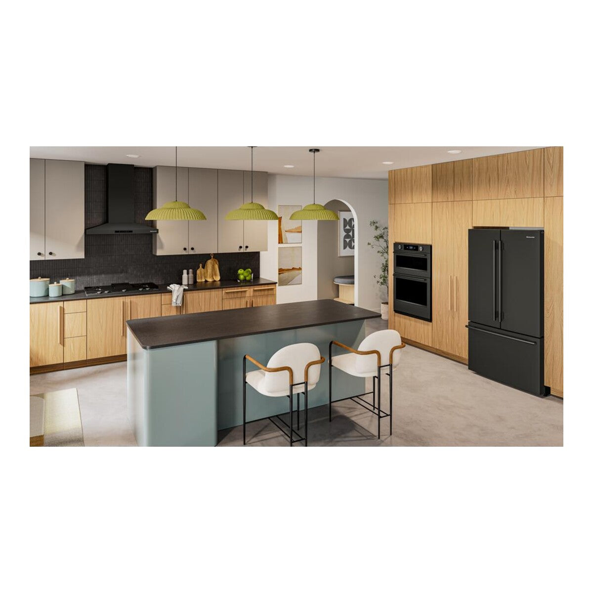 KitchenAid® 36 in. Gas Cooktop with 5 Burners and Integrated Wok Grate
