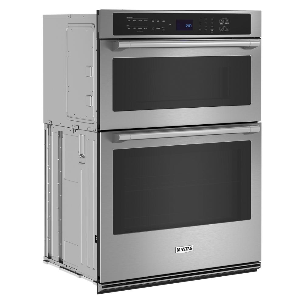 Stainless steel 30-inch wall oven microwave combo with digital controls from Kitchen & Kitchenware at Hartville Hardware