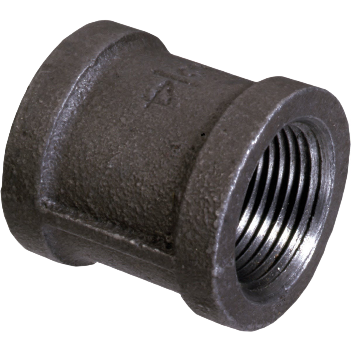 Durable malleable black iron coupling pipe fitting for plumbing in Pipes & Fittings and Under $50 collections