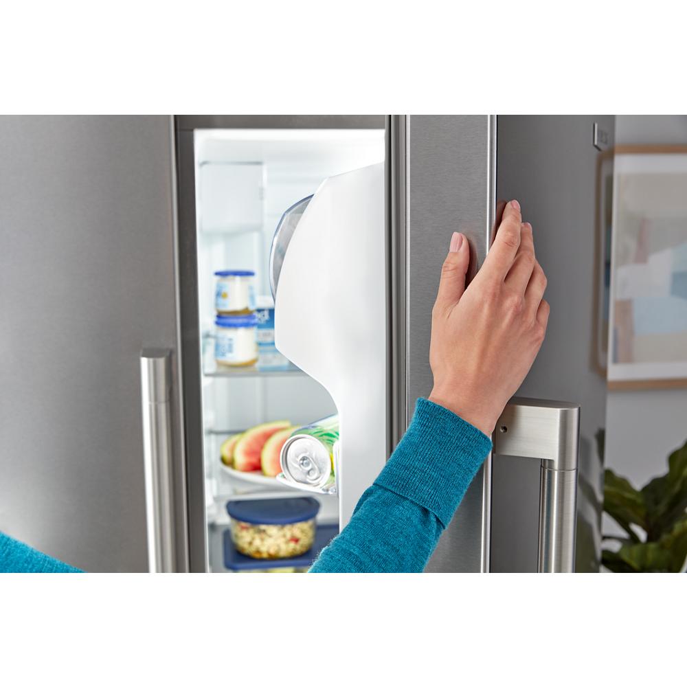 36-Inch Wide Side-by-Side Refrigerator - 25 Cu. Ft.