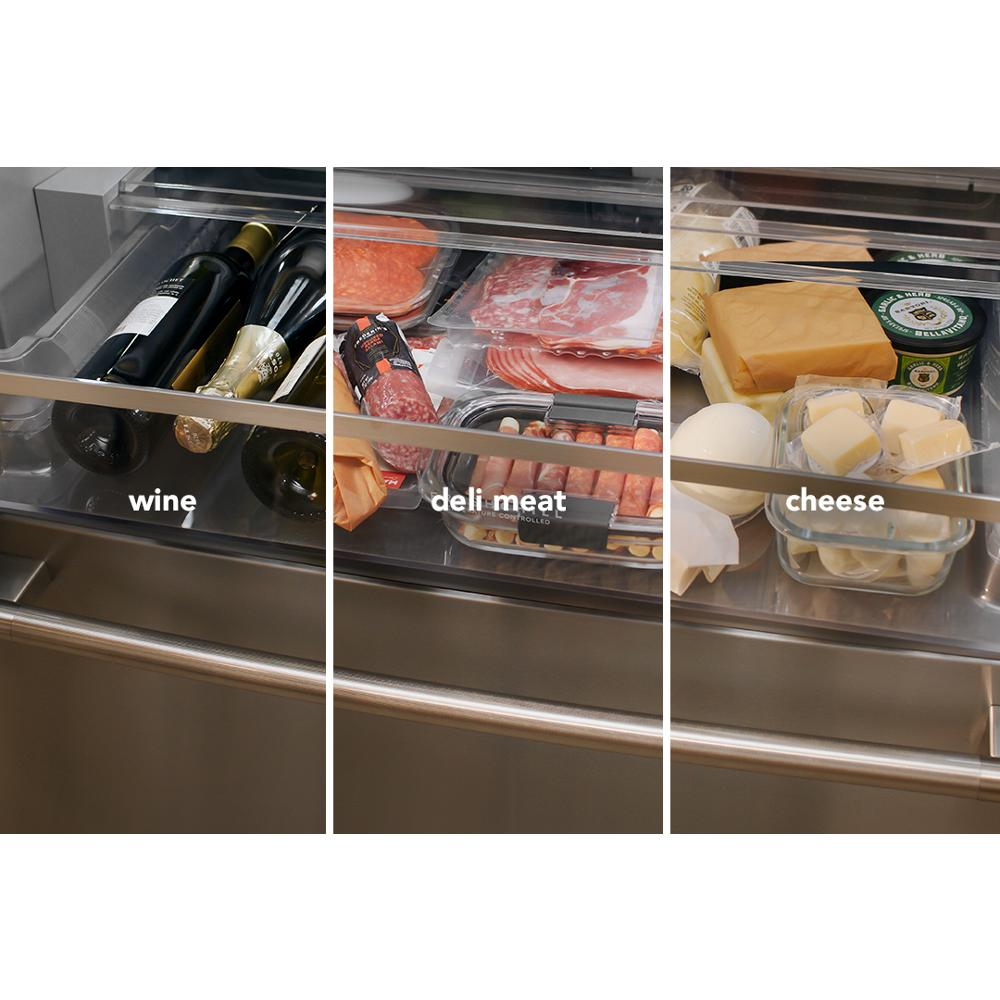 Counter-Depth French Door Refrigerator with External Water Dispenser