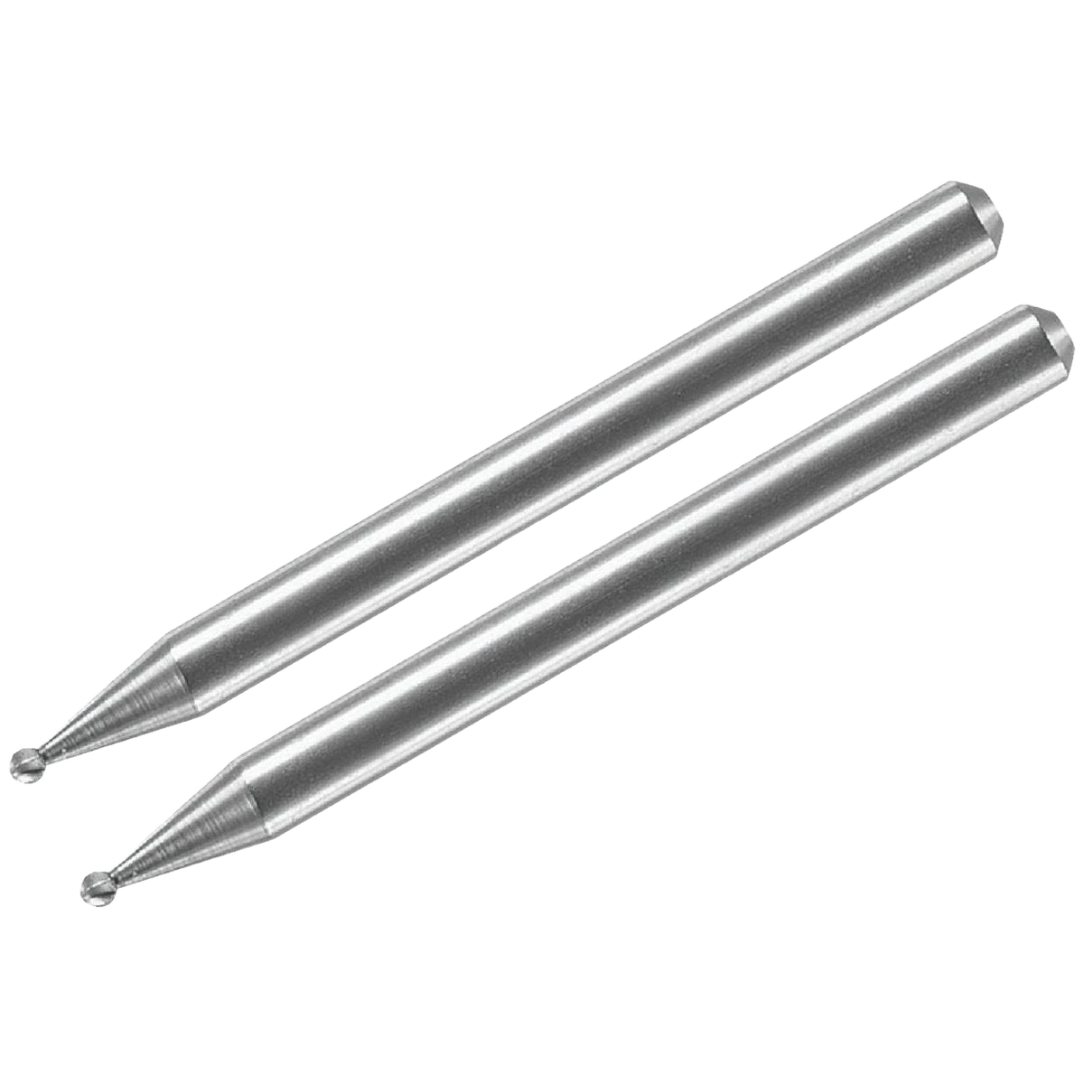 Pair of metal engraving cutters with 1/8 inch shank for detailed carving in rotary tool accessories under $50 collections