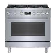 800 Series, Gas Freestanding Range, 36'', Stainless Steel
