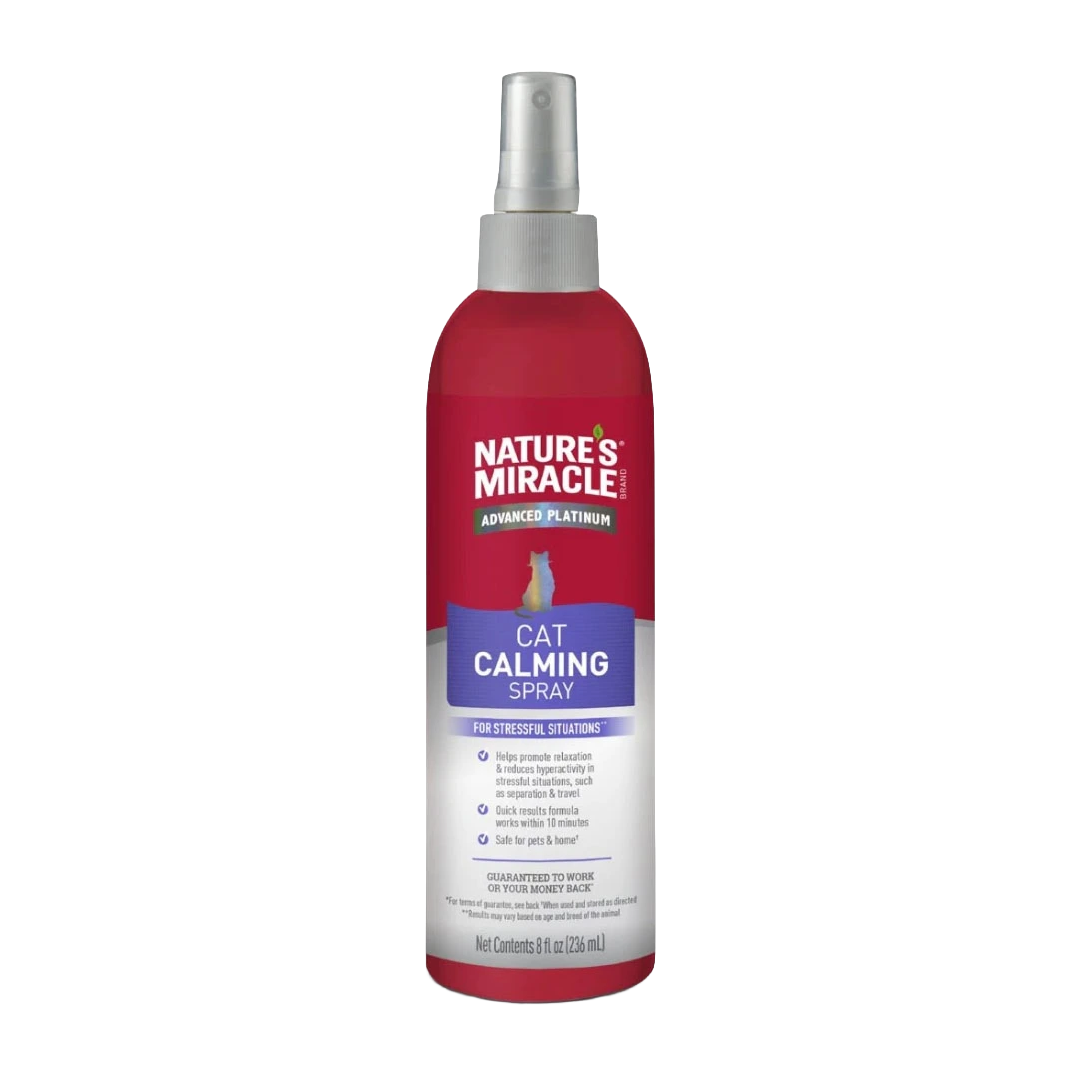 Nature's Miracle Cat Calming Spray, Stress-Reducing Formula, 8 oz