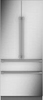 Monogram 36" Panel-Ready Integrated French-Door Refrigerator