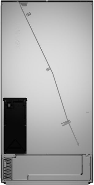 500 Series, French Door Bottom Mount Refrigerator, 36'', Black Stainless Steel