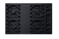 30" Wide 4-Burner Gas Cooktop