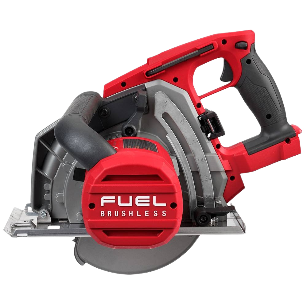 Red Milwaukee cordless metal cutting circular saw with brushless motor in power tools and saws collections