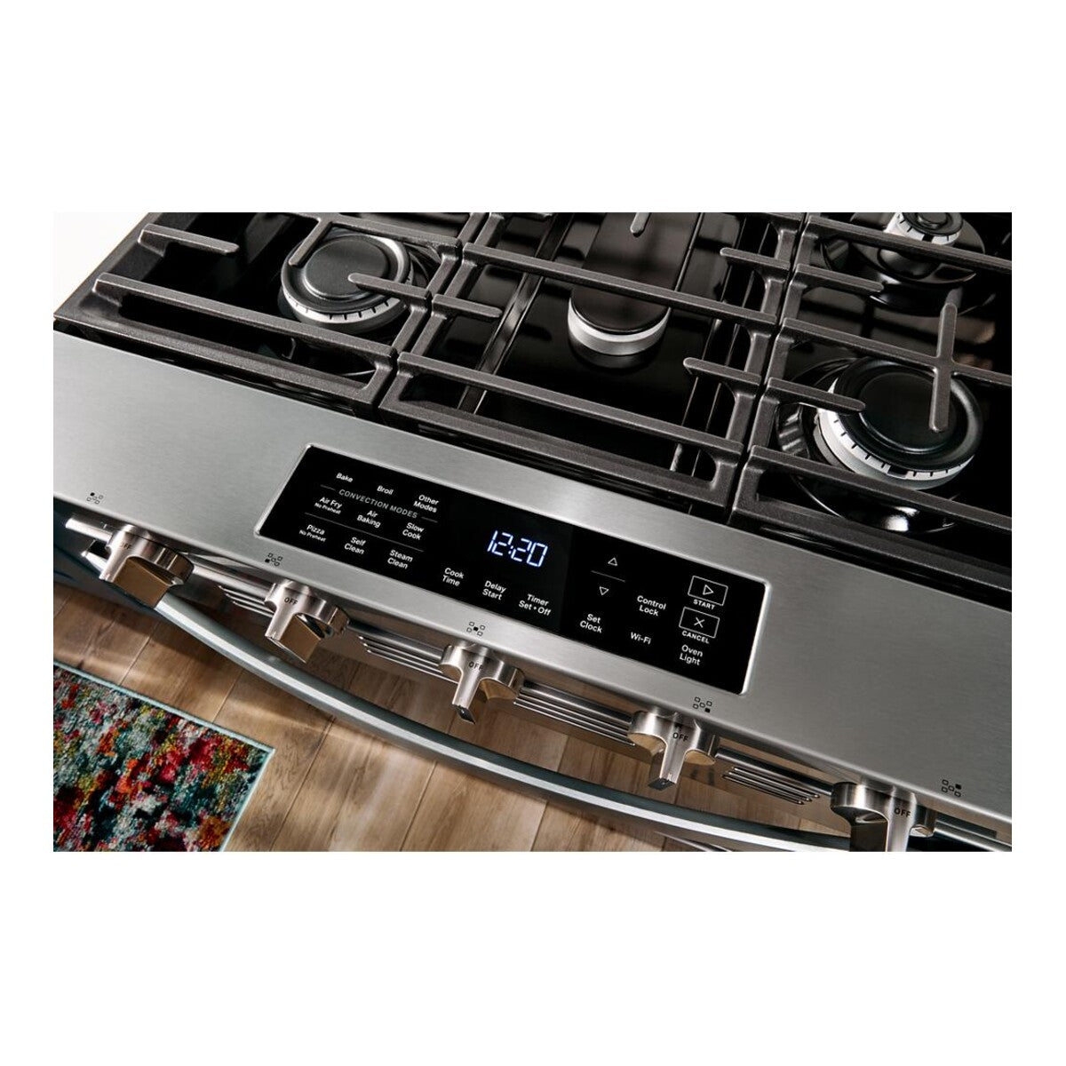 30-inch Gas Smart Range with Air Cooking Technology