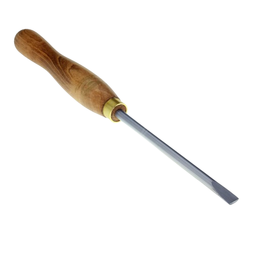 Wood-handled box scraper with steel blade for precise woodworking in home improvement and Crown Tools collection