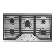 GE® 36" Built-In Gas Cooktop with 5 Burners and Dishwasher Safe Grates