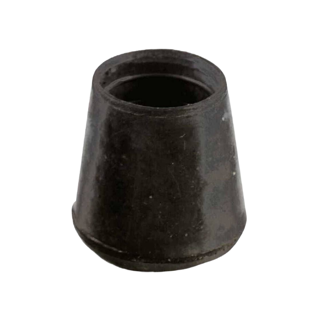 Black hi-tip rubber furniture leg protector for floor damage prevention in hardware and furniture accessories collections