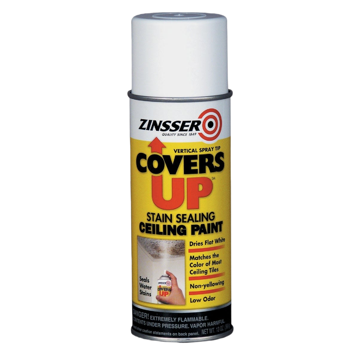 White stain sealing ceiling spray paint can for interior use in Paints, Stains & Sealer and Spray Paint collections