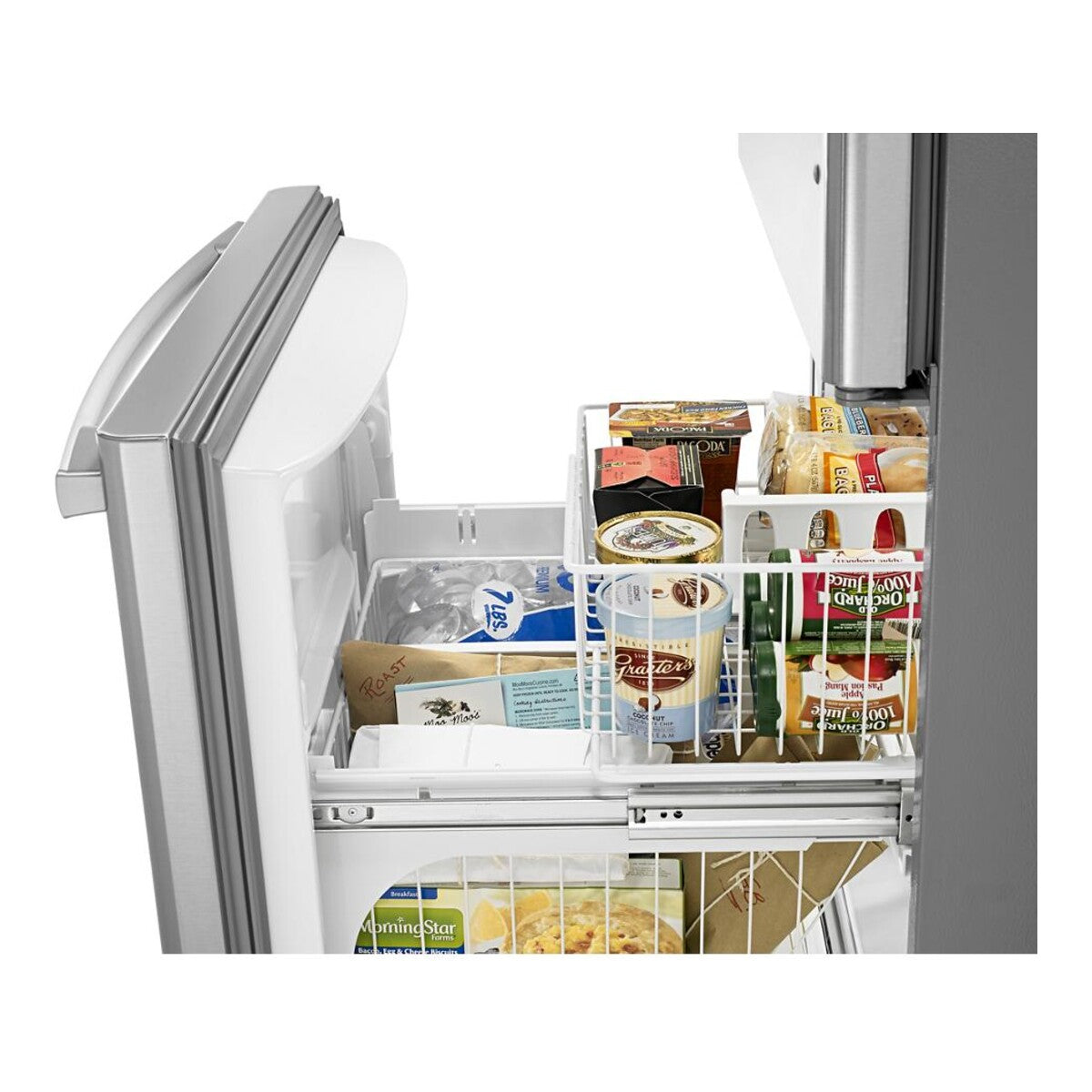 29-inch Wide Bottom-Freezer Refrigerator with EasyFreezer™ Pull-Out Drawer -- 18 cu. ft. Capacity