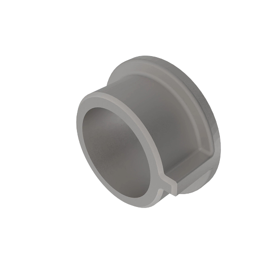 John Deere M146545 Cylindrical Flanged Alloy Bushing, 2-Pack