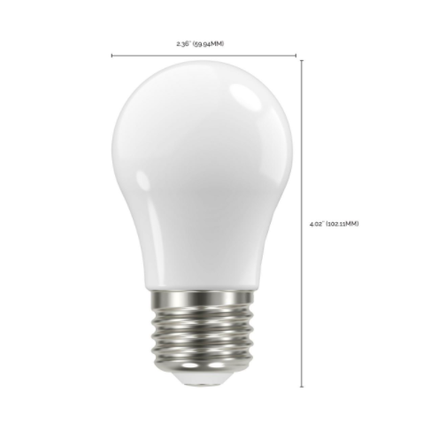 Energy-efficient A19 LED soft white light bulb with medium base for home lighting and electrical projects under $50