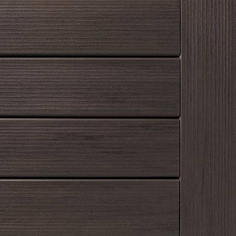 Espresso-colored fascia board from TimberTech PRO Legacy Collection for deck boards in lumber and building materials collections