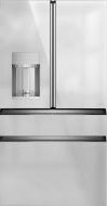 CAFÉ™ ENERGY STAR® 27.8 Cu. Ft. Smart 4-Door French-Door Refrigerator in Platinum Glass