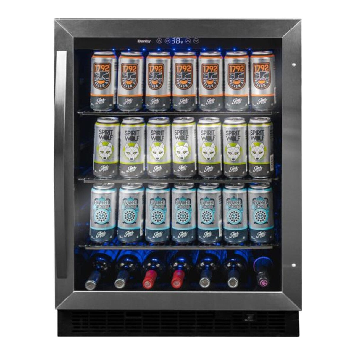 Danby 5.7 cu. ft. Built-In Beverage Center in Stainless Steel - DBC057A1BSS