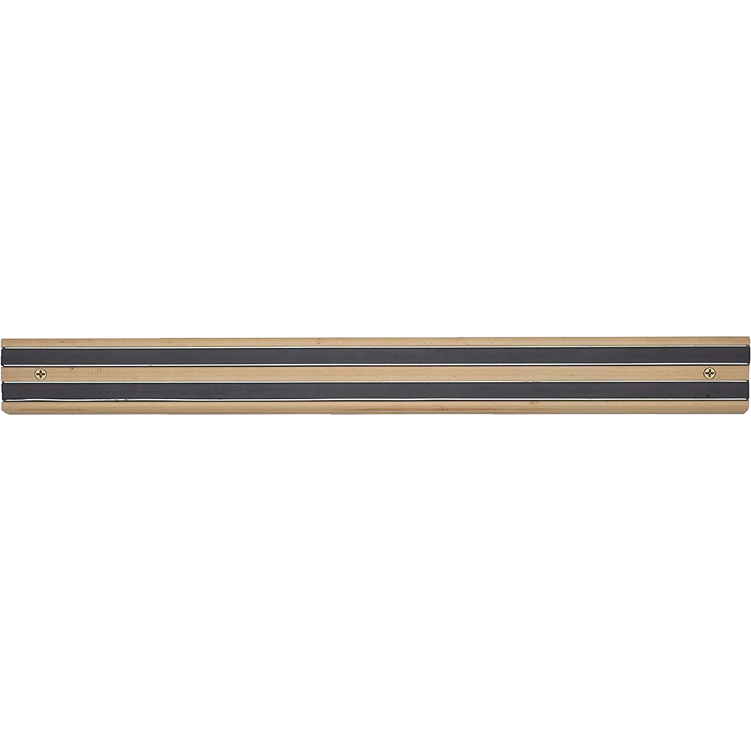 18-inch magnetic kitchen strip in wood and metal for storing knives and utensils in Kitchenware and Tools collections