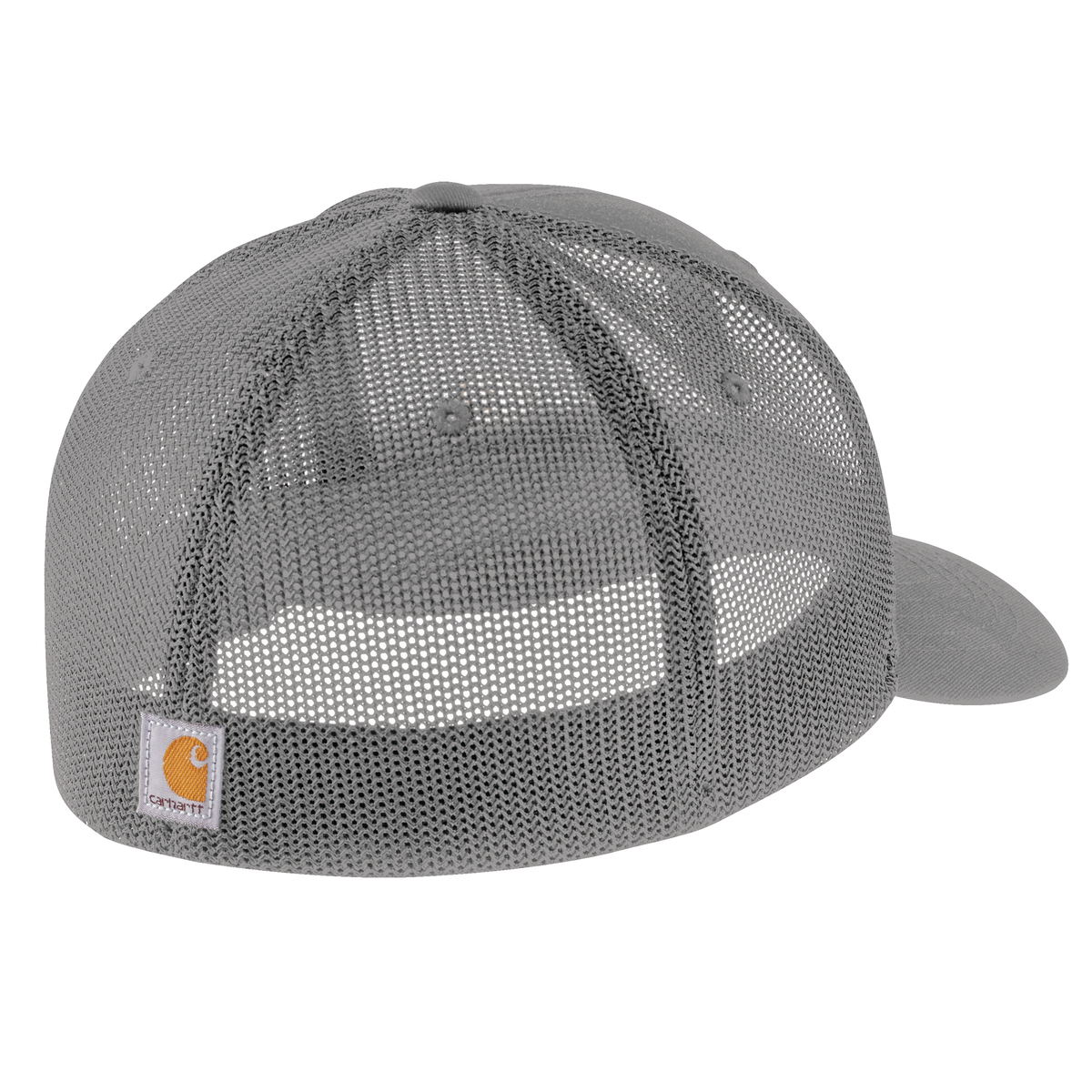 Carhartt Rugged Flex Fitted Canvas Mesh-Back Logo Graphic Cap