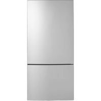 GE® ENERGY STAR® 17.7 Cu. Ft. Counter-Depth Bottom-Freezer Refrigerator
