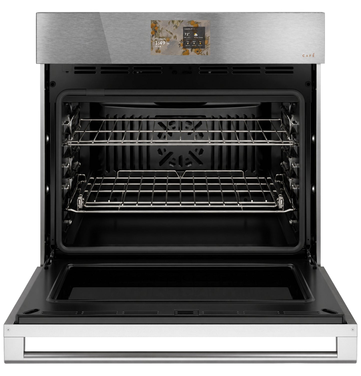 CAFÉ™ 30" Smart Single Wall Oven with Convection in Platinum Glass