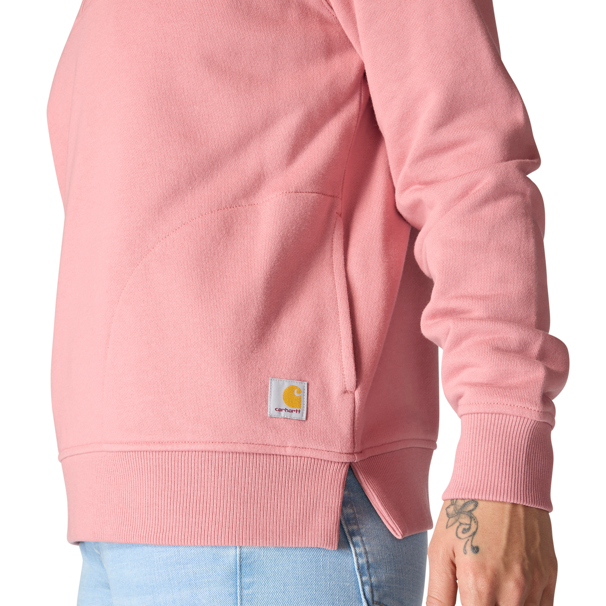 Carhartt Women's TENCEL Fiber Series Relaxed Fit Half-Zip Sweatshirt