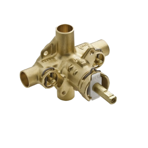 Brass pressure balancing valve for bathroom faucets, part of faucets & showerheads in home improvement bath collection