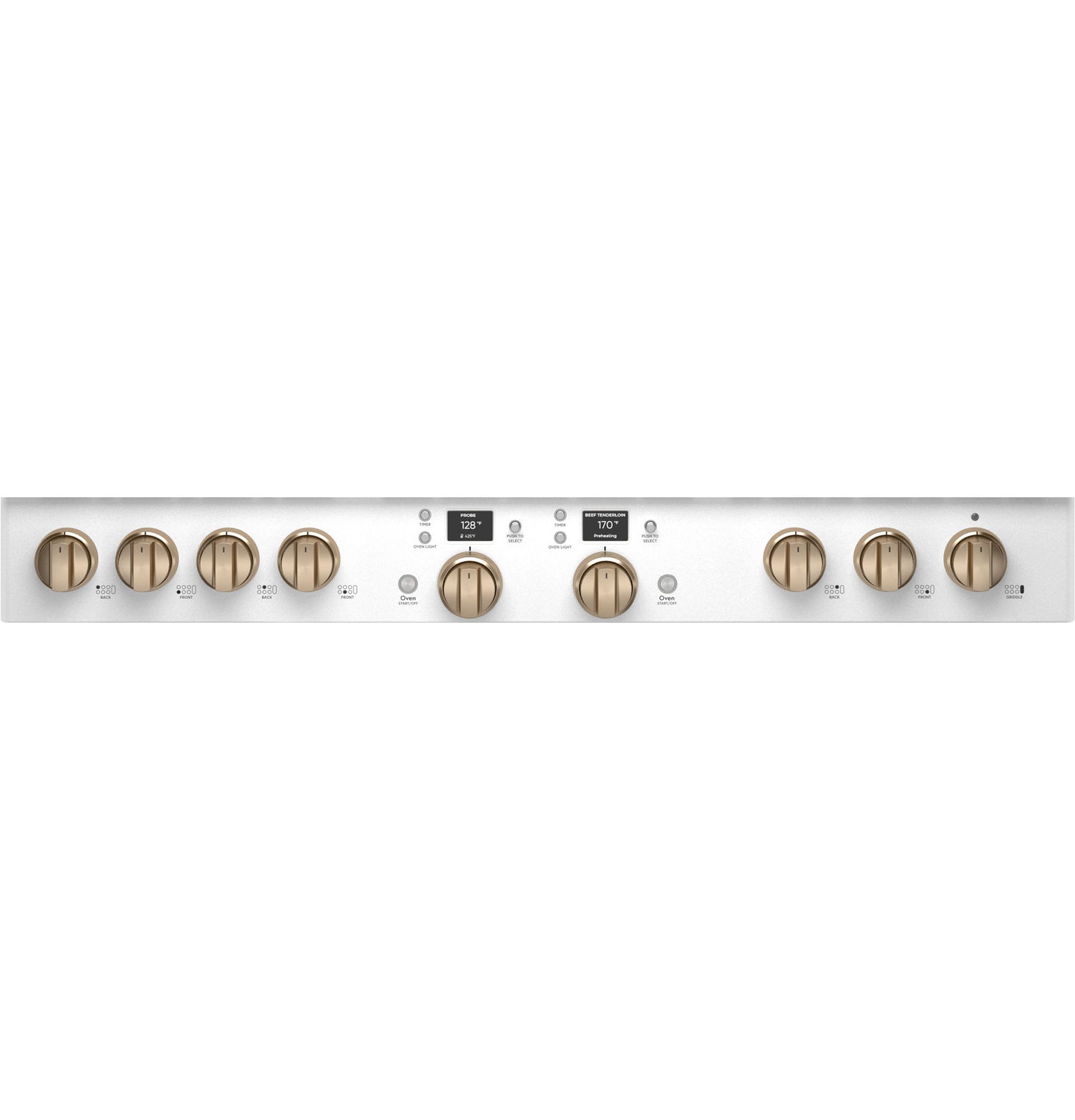 CAFÉ™ 48" Smart Dual-Fuel Commercial-Style Range with 6 Burners and Griddle (Natural Gas)