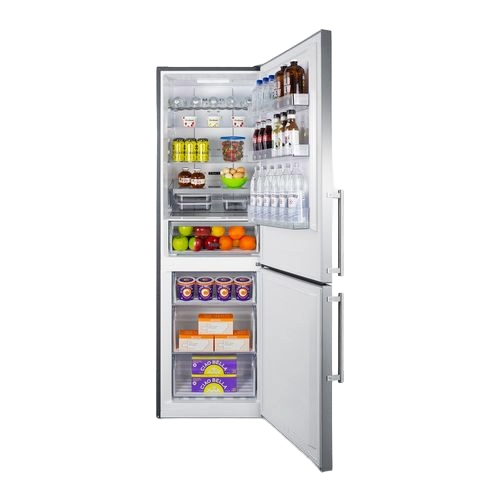24" Wide Bottom Freezer Refrigerator