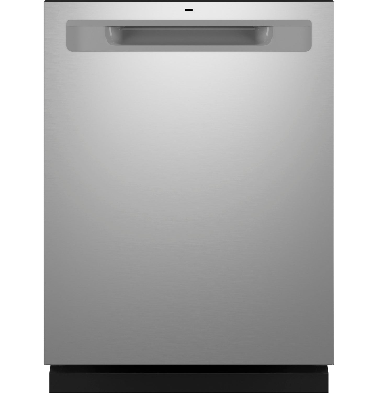 Stainless steel top control dishwasher with plastic interior, sanitize cycle, and Dry Boost feature from appliances collection