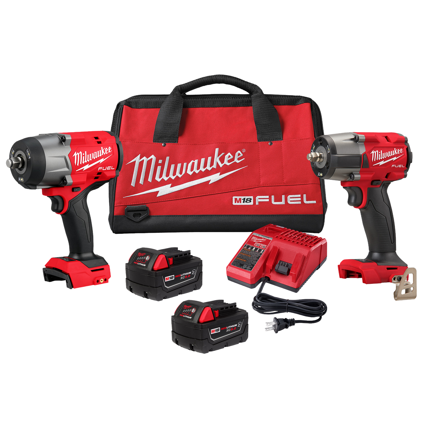 Milwaukee M18 FUEL™ 1/2" HTIW & 3/8" MTIW Automotive Combo Kit