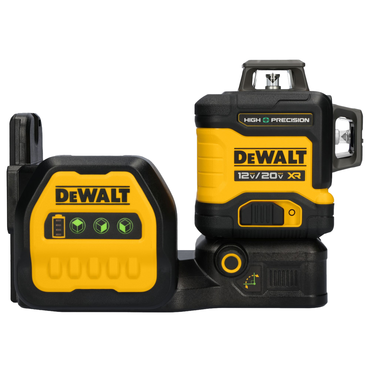 DEWALT 20V MAX* XR® 3 x 360° High Precision Green Laser
