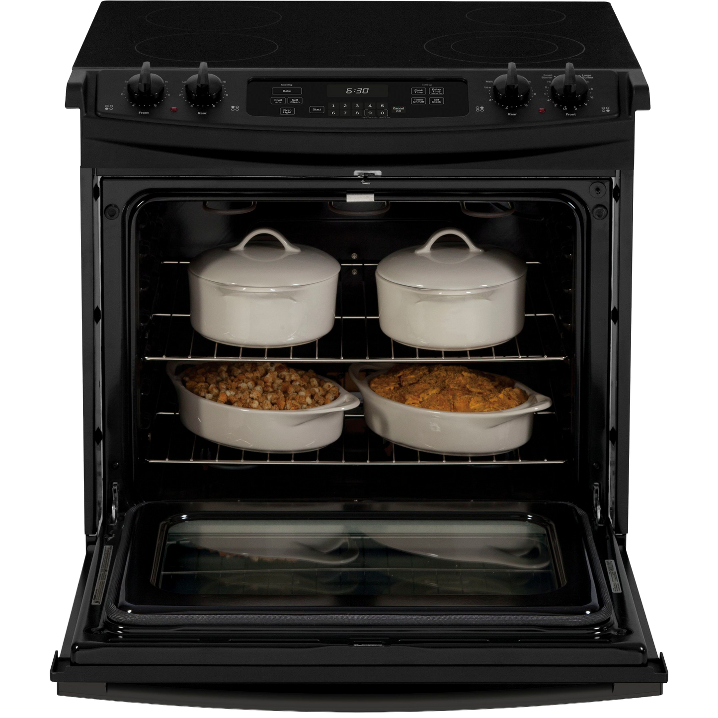 GE® 30" Drop-In Electric Range